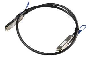 Официальный анонс 100G QSFP28 кабеля прямого подключения MikroTik XQ+DA0001
