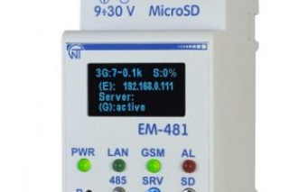 Оvervis ЕМ-481 — контроллер web-доступа для управления MODBUS-оборудованием